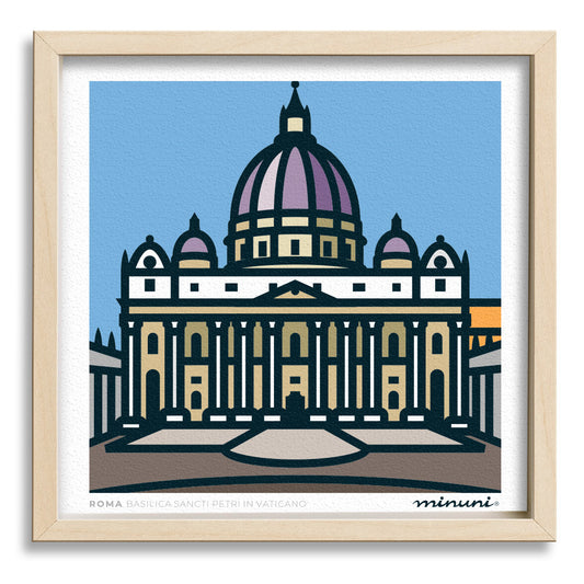 Art print inspired in Sancti Petri in Vaticano