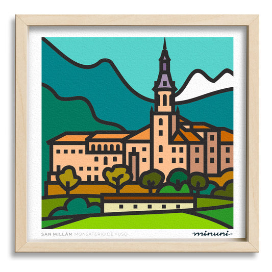 Lámina Monasterio de Yuso