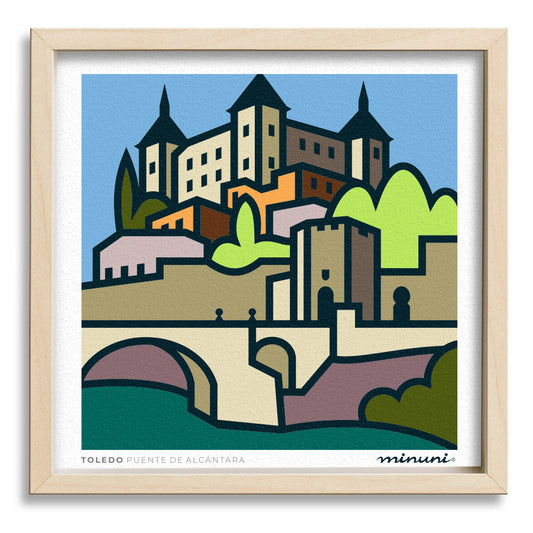 Lámina Puente de Alcántara