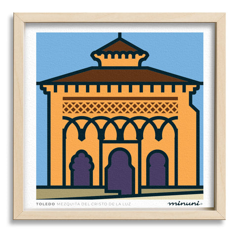 Lámina Mezquita de Toledo