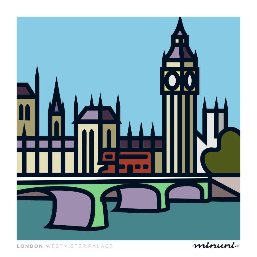 London Westmister Palace Art Print