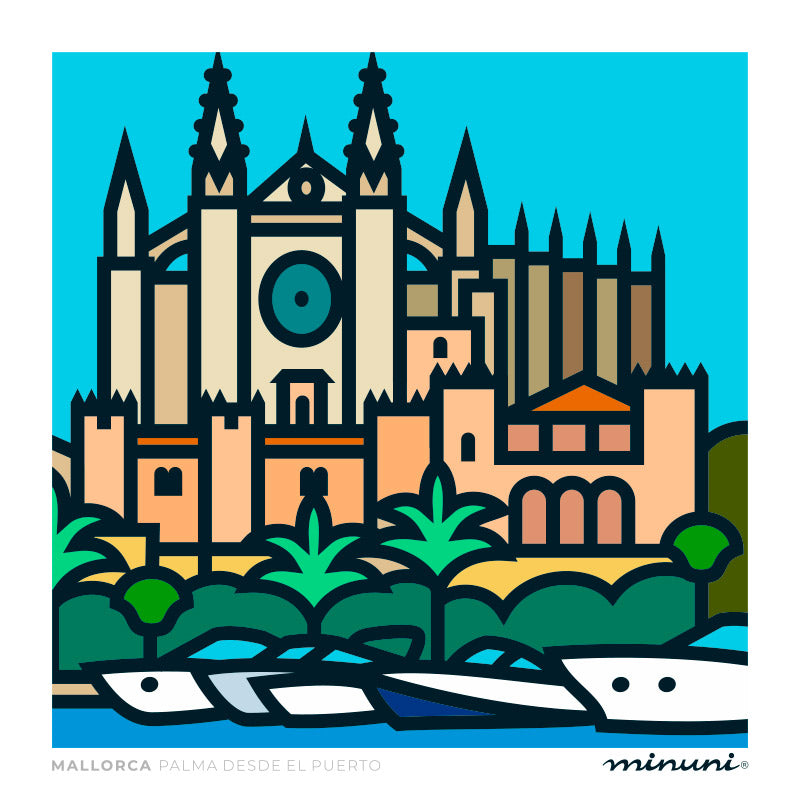 Lámina Palma de Mallorca II, MALLORCA